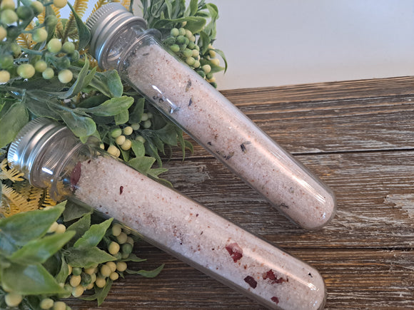 Lavender and Rosé Bath Salt Set